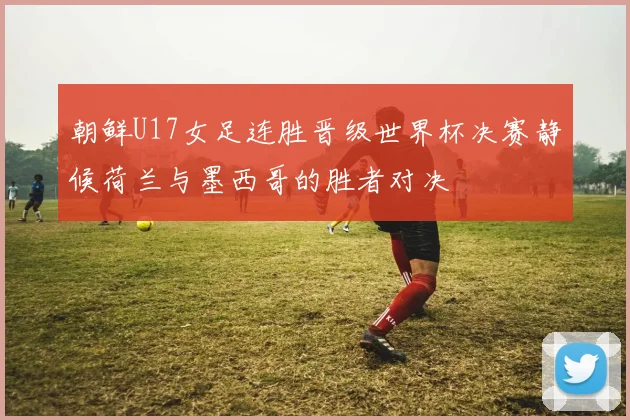 朝鲜U17女足连胜晋级世界杯决赛静候荷兰与墨西哥的胜者对决