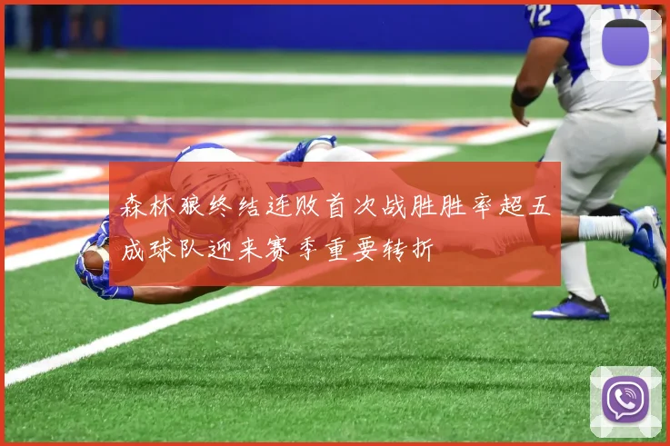 森林狼终结连败首次战胜胜率超五成球队迎来赛季重要转折